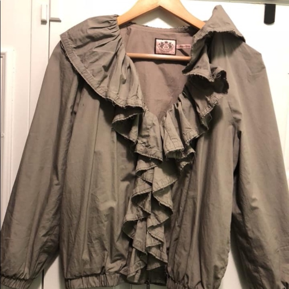 Juicy Couture ruffle jacket